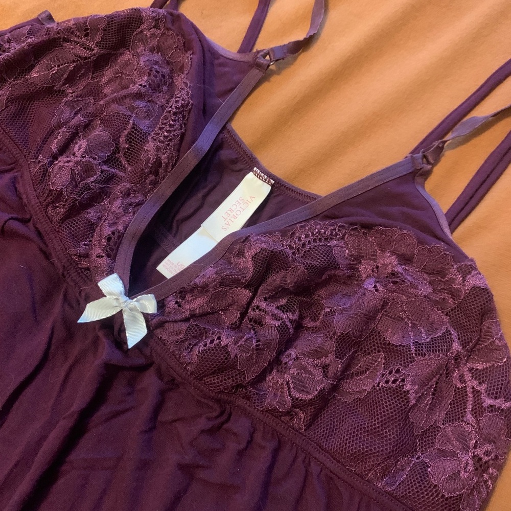 Maroon Victoria’s Secret Night Gown